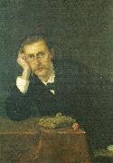 portratt av j.p. jacobsen, Ernst Josephson
